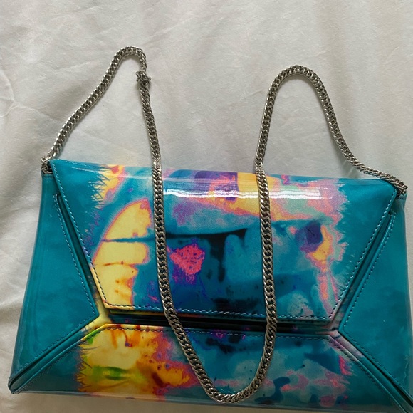 Stuart Weizman blue multi pump with clutch - Picture 8 of 9